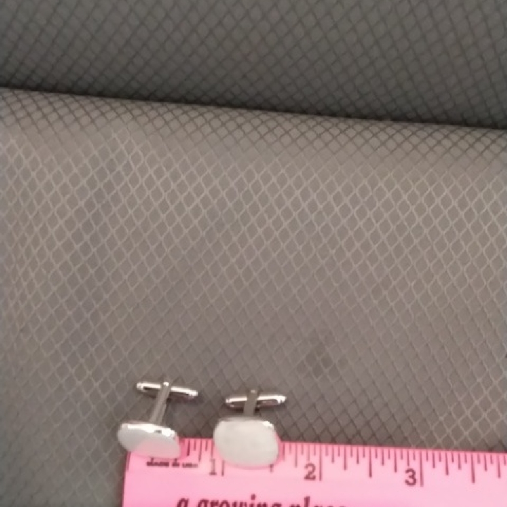 Classic Silver Cuff Links